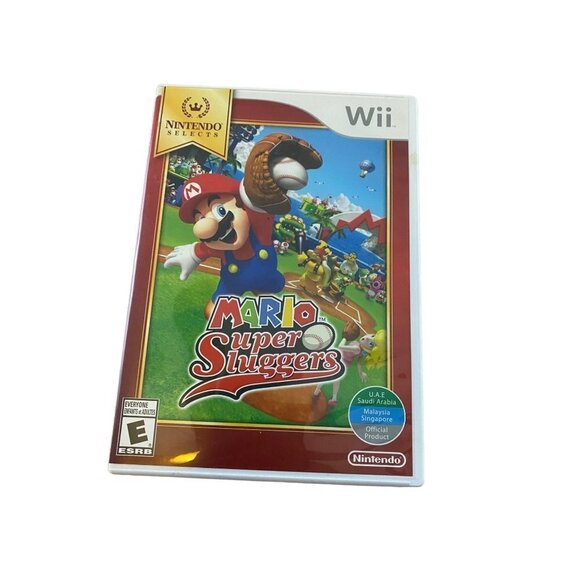 Nintendo Wii 2008 Mario Super Sluggers 2 Disk Set - Pre Owned